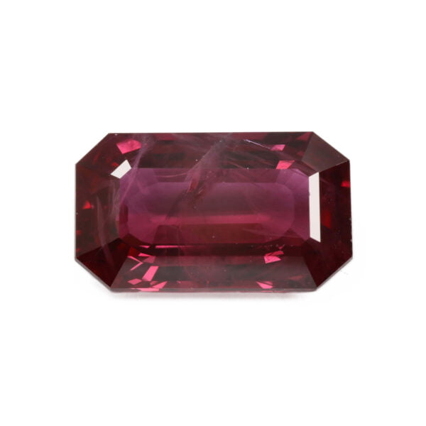 Rubino Ottagonale 7x12mm 4.10 Ct.