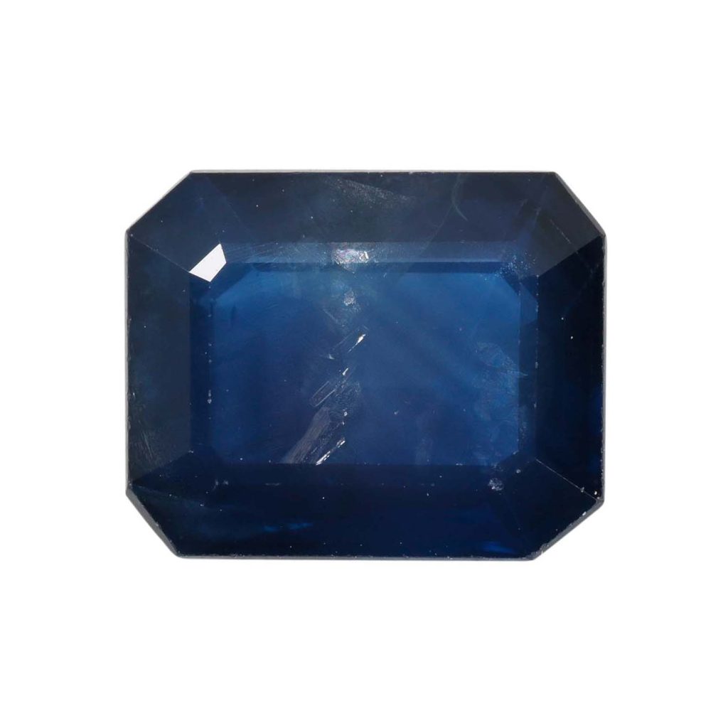 Zaffiro Ottagonale 7x9mm 2.90 Ct.