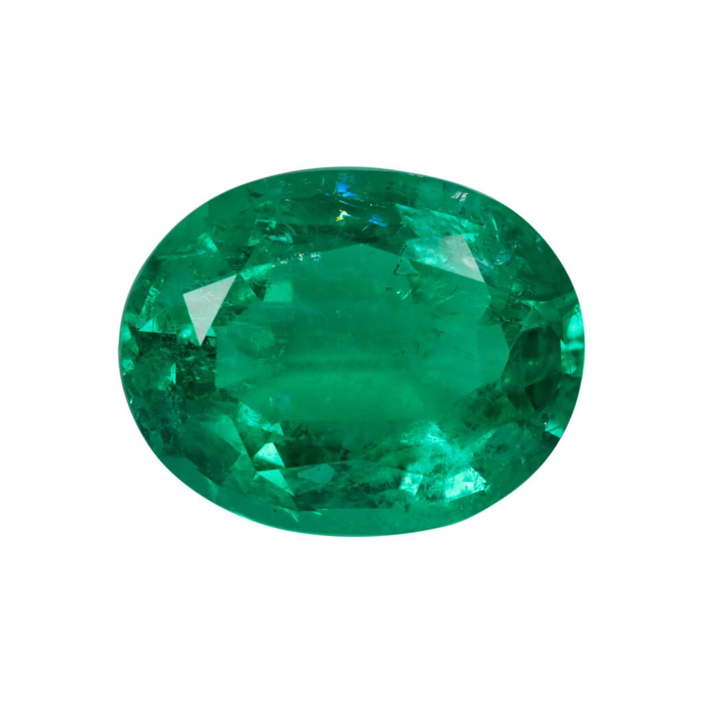 Smeraldo Ovale 10x14mm 5.45Ct.