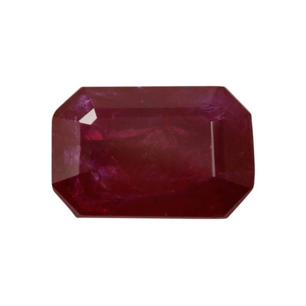 Rubino Ottagonale 8x11mm 3.86 Ct.