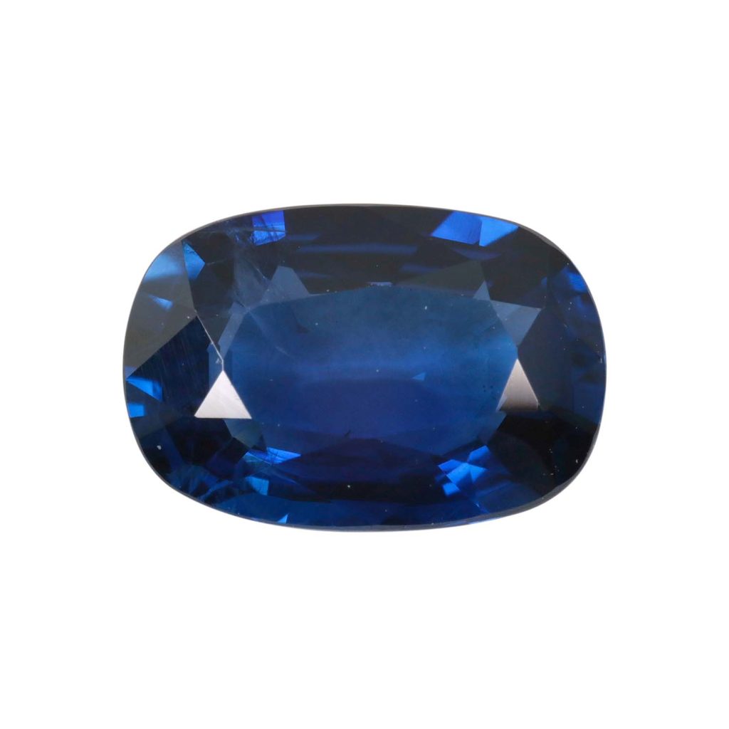 Zaffiro cuscino 7x9mm 3.24 Ct.